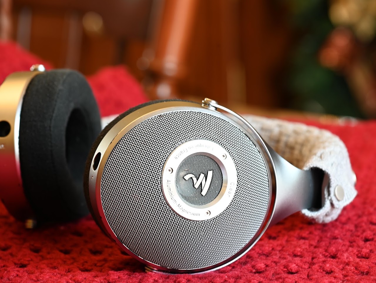 Focal Clear headphones beside another Focal model