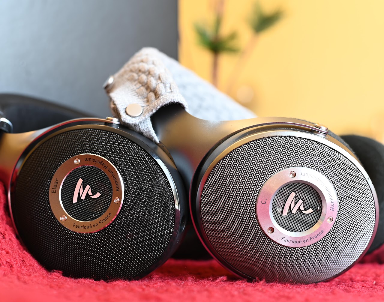 Focal Clear and Elear headphones together