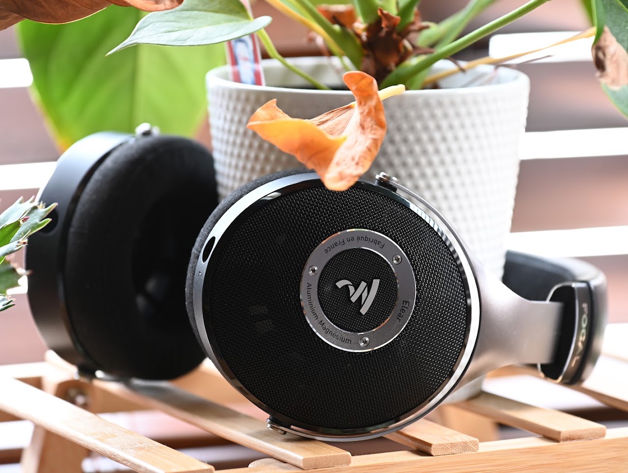 Close angled view of a Focal Clear ear cup